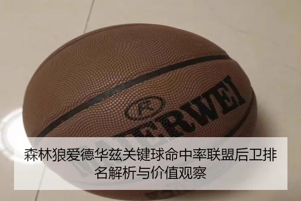 森林狼爱德华兹关键球命中率联盟后卫排名解析与价值观察
